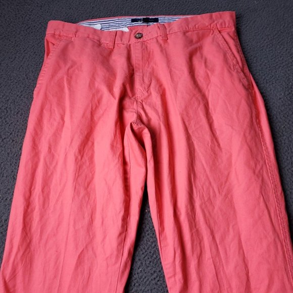 Tommy Hilfiger Chino Pants Mens 34 x32 Pink - Picture 5 of 7